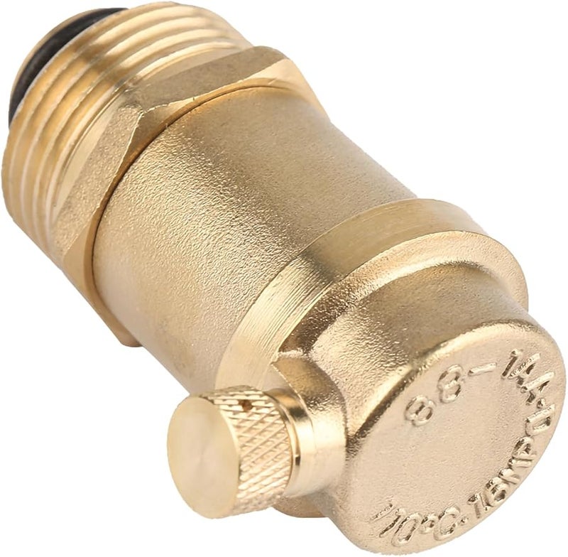 Brass Automatic Air Vent Valve DN25 G1 For Solar Water Heater Pressure Relief - Image 4