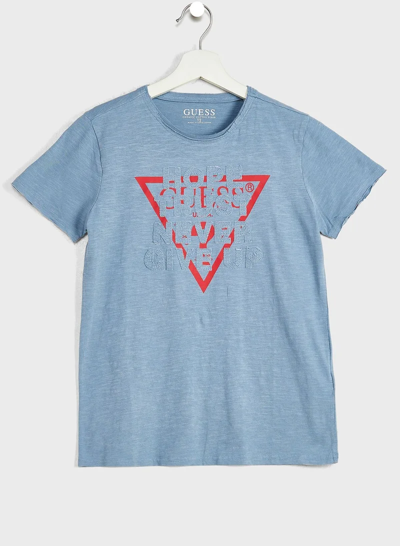 GUESS Youth Logo T-Shirt