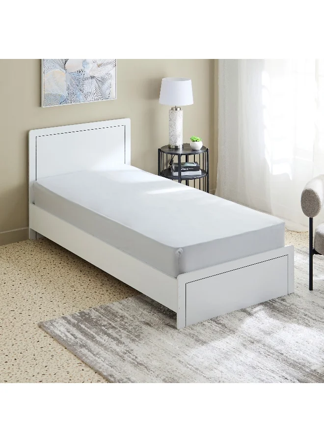 Home Box Essential Cotton Single Fitted Sheet - 90x200+36 cm