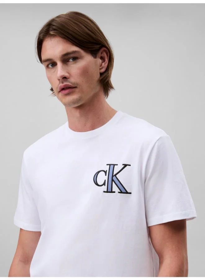 CALVIN KLEIN Graphic Crew Neck T-Shirt