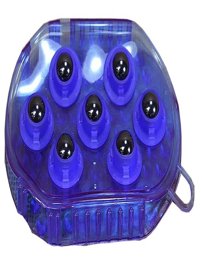 Tough 1 Rubber Jelly Massage Mitt Purple - Image 4