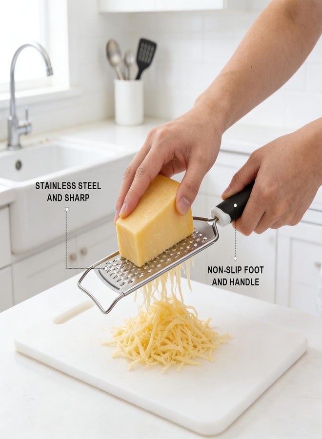 Lothee Replaceable Wire Cheese Slicer with Board and Measuring Grids and Grater Tightness Adjustable Cheese Slicers, Stainless Steel Cutter with 5 Extra Wires, Dishwasher Safe, Kitchen Gadget - Image 5