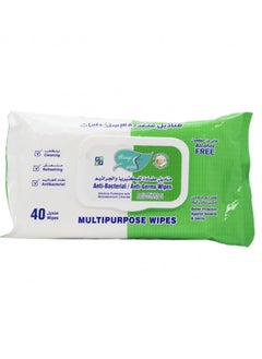 Alarays Anti Bacterial and Anti Germs Wipes 40 wipes  - Image 2