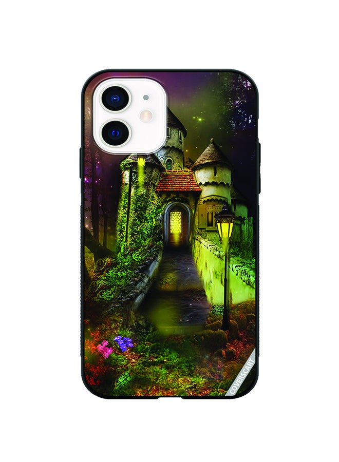 Protective Case Cover For Apple iPhone 12 Mini House In Forest Design Multicolour