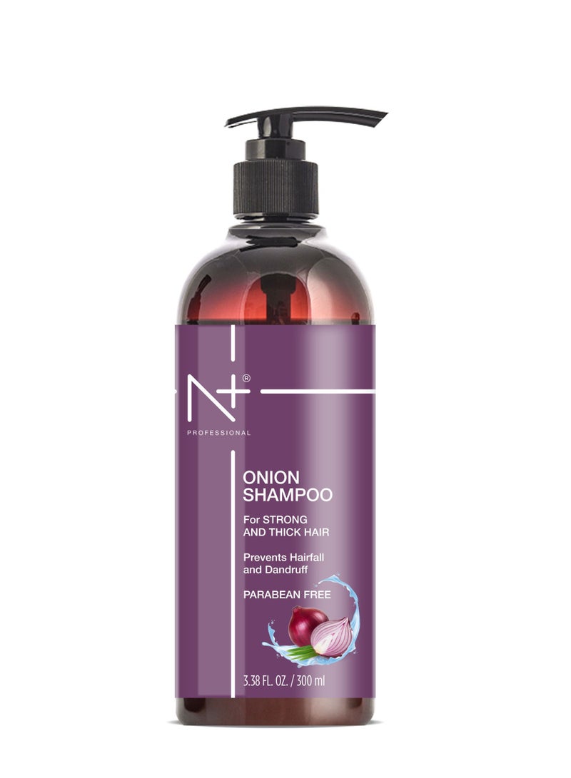N Plus Professional Onion Hair Care Shampoo, 300 ml - Image 1