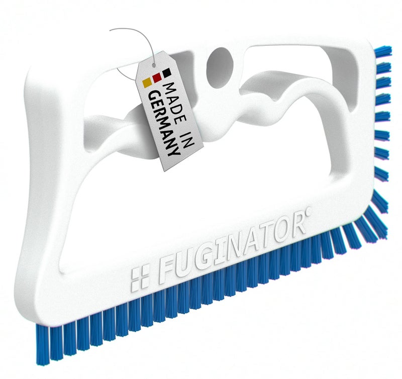 Fuginator Scrub Brush for Tile and Grout Stiff Nylon Bristle Scrubbing Brush  Bathtub and Shower Scrubber for Floor Joints and Tile Seams  Cleaning Brushes and Supplies for Bathroom and Kitchen