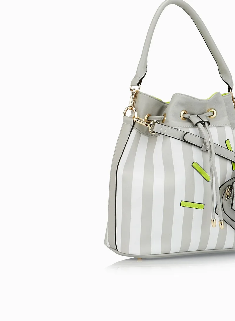 AS By Anna Smith Diamond Pull String Shopper