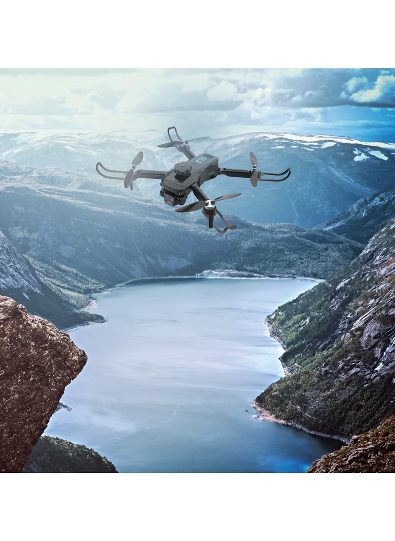 GREEN LION - Sky Rover / Obstacle Avoidance / HD Camera Lens / Optical Flow / One-Key Return / Speed Control / Gesture Manipulation / 360° Flip - Grey - Image 1