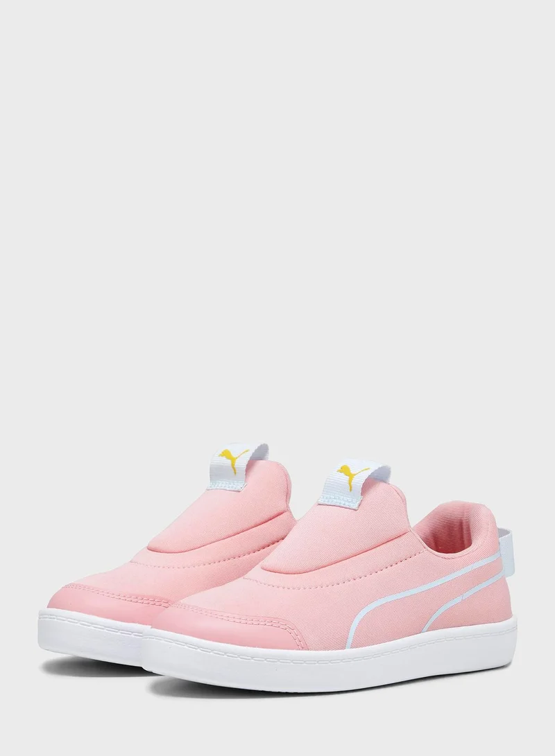 PUMA Kids Courtfle V2 Slip On