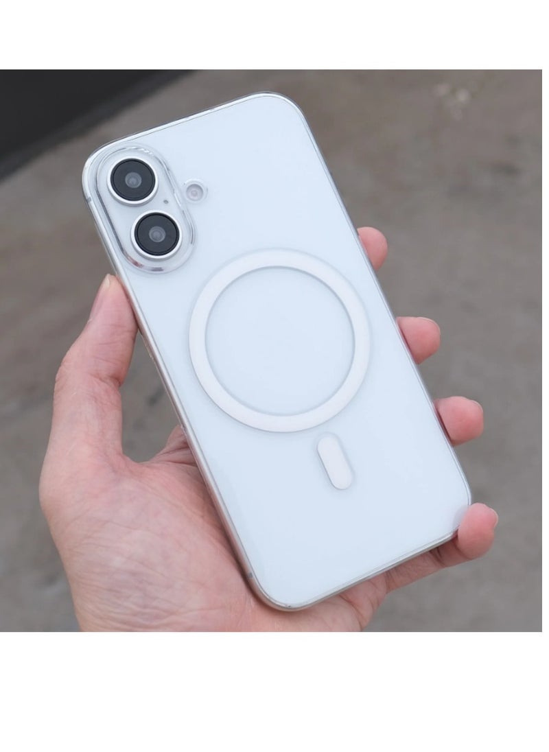IPhone 16 Case, Compatible With MagSafe Clear Case