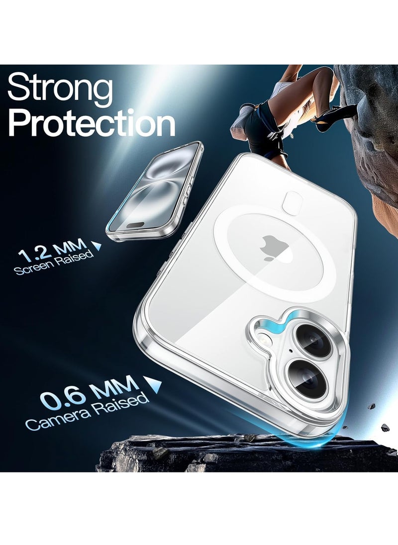 IPhone 16 Case, Compatible With MagSafe Clear Case