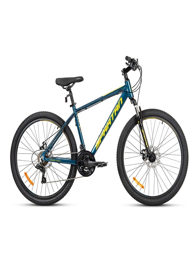Spartan Master Hardtail Mountain Bike| 26 Inch Wheel Size| 21 Speed Shimano Gears | Cosmic Blue Color  - Image 1