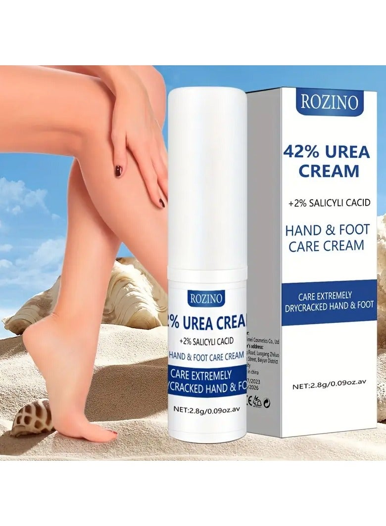 Rozino 42% Urea Foot Cream: Moisturizes And Hydrates, Prevents Cracking, Reduces Calluses, Minimizes Dead Skin, And Nourishes Hands And Feet. - Image 1