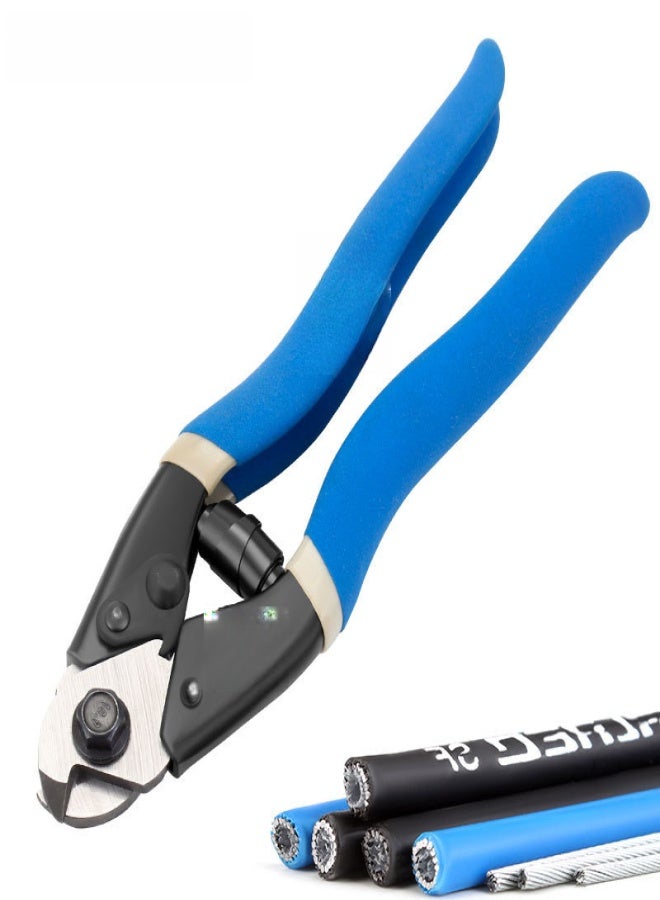 TOOPRE bicycle brake pipe wire cutter mountain bike transmission pipe internal wire cutter cutting tool(Blue, Boxed) - Image 3