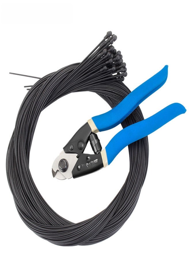 TOOPRE bicycle brake pipe wire cutter mountain bike transmission pipe internal wire cutter cutting tool(Blue, Boxed) - Image 4
