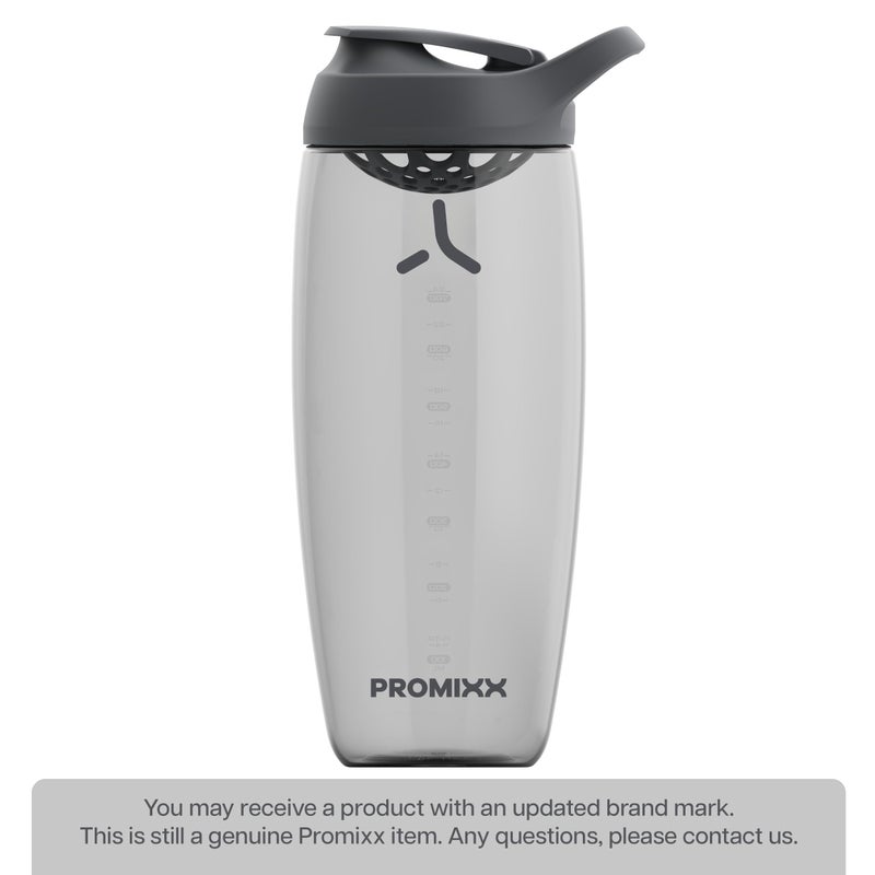Promixx Pursuit Protein Shaker Bottle (32 oz) â€“ Silent No-Ball Mixer, Leak-Proof Lid, BPA/BPS & Phthalate-Free ECOZEN â€“ Easy-Clean Shaker Cup for Protein Shakes, Pre & Post-Workout Smoothies - Image 2