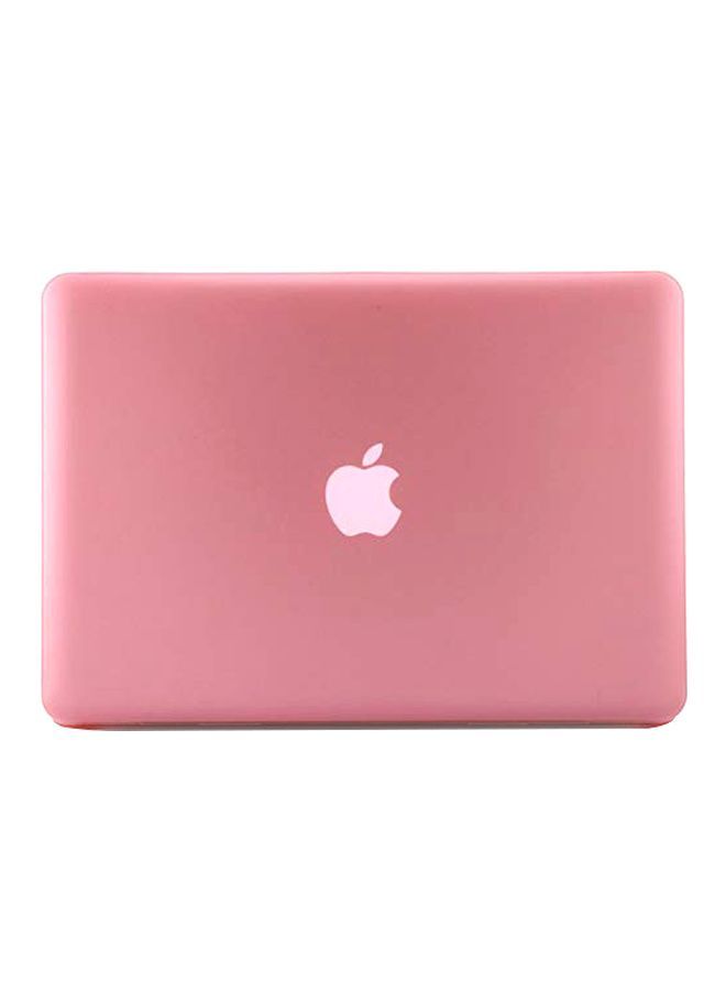 NIBEMINENT Rubberized Case For Apple MacBook Air 13.3-Inch Pink  - Image 1