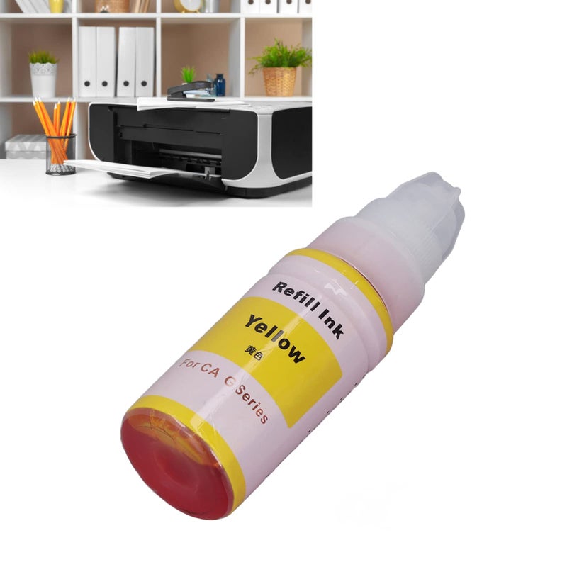 Canon G1800 G2800 G1810 G2810 Printer Ink Refill Yellow 3 Years Shelf Life - Image 3