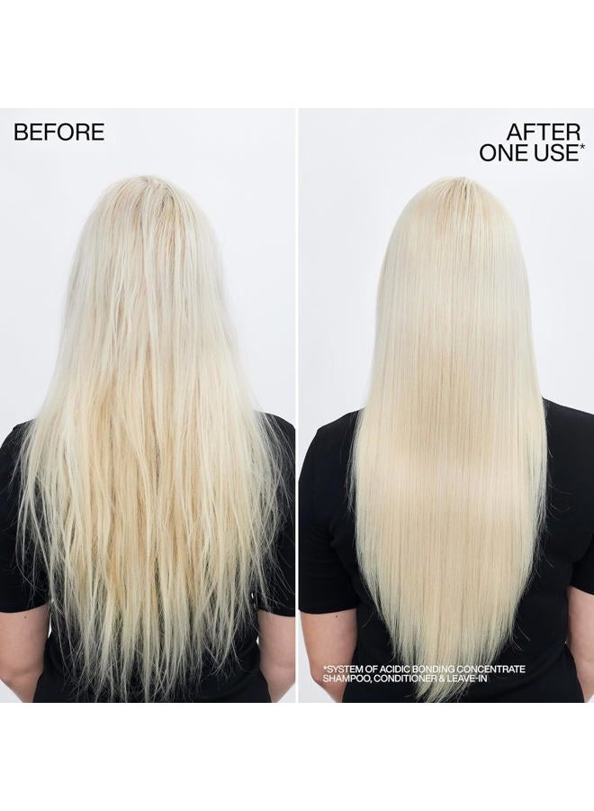 REDKEN شامبو ريدكين بوندينج لإصلاح الشعر التالف | يقوي ويصلح الشعر الضعيف والهش | مركز الرابطة الحمضية | آمن للشعر المصبوغ | لجميع أنواع الشعر - Image 3