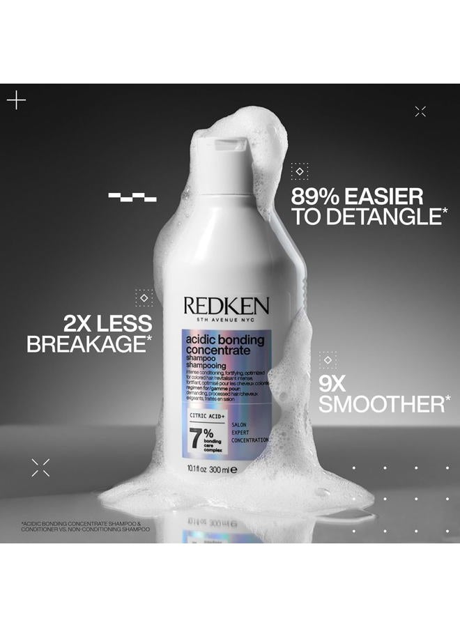 REDKEN Bonding Shampoo for Damaged Hair Repair | Strengthens and Repairs Weak and Brittle Hair | Acidic Bonding Concentrate | Safe for Color-Treated Hair | For All Hair Types - Image 2