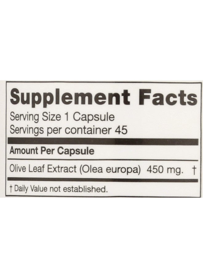 Seagate Products Olive Leaf Extract 450Mg 45 Capsules - Image 2