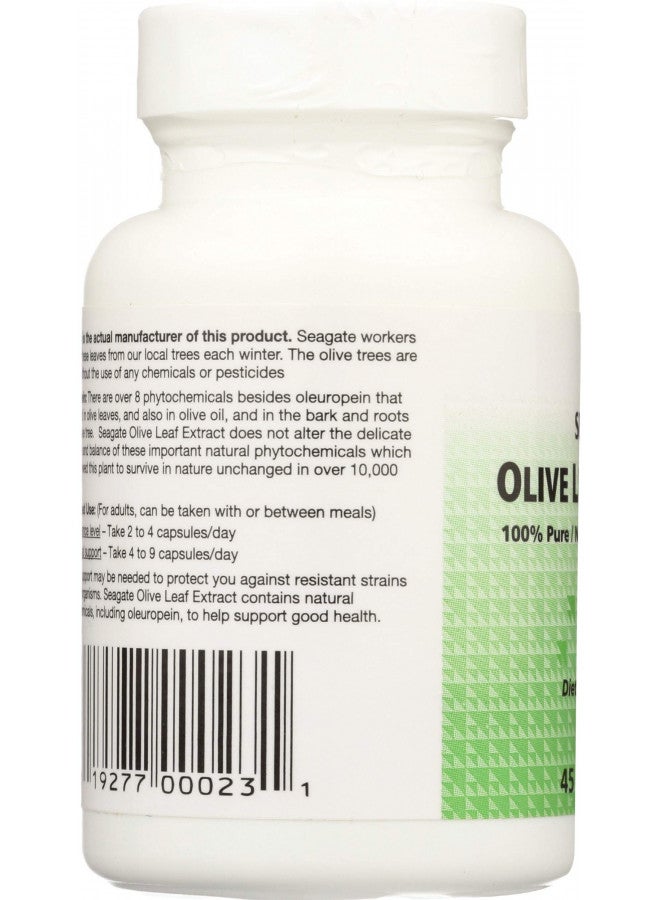 Seagate Products Olive Leaf Extract 450Mg 45 Capsules - Image 4