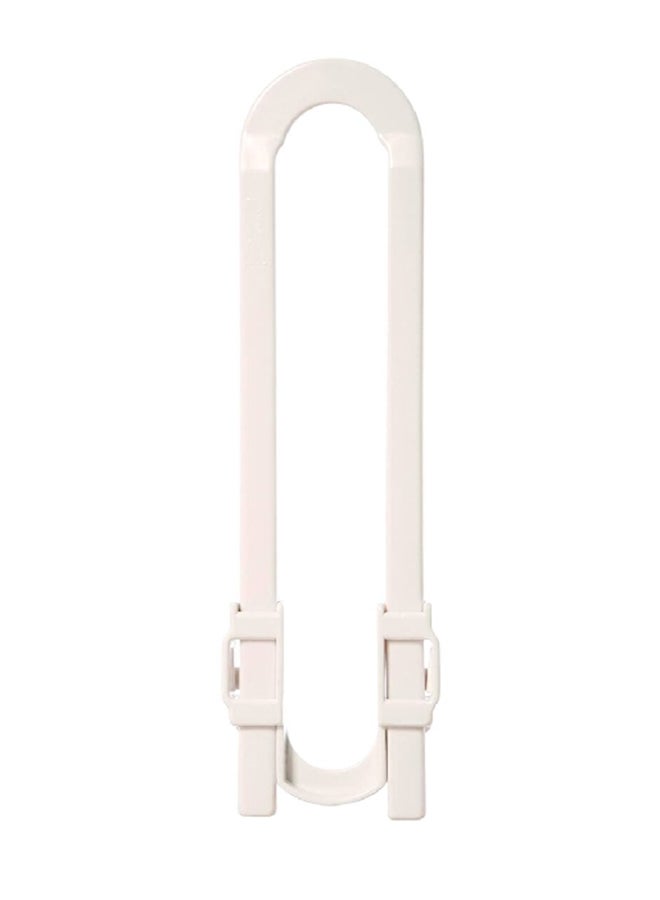 dreambaby Extra Long Cabinet Glide Lock, White, 1.524 X 29.21 X 9.144 CM, F135 - Image 1