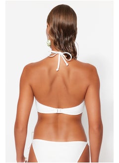 White Strapless Cut Out/Windowed Textured Bikini Top TBESS23BU00247 - pzsku/ZDB67D0118DAE119854AEZ/45/_/1730940028/b543e3cf-c50c-4491-8929-f5bc342b019a