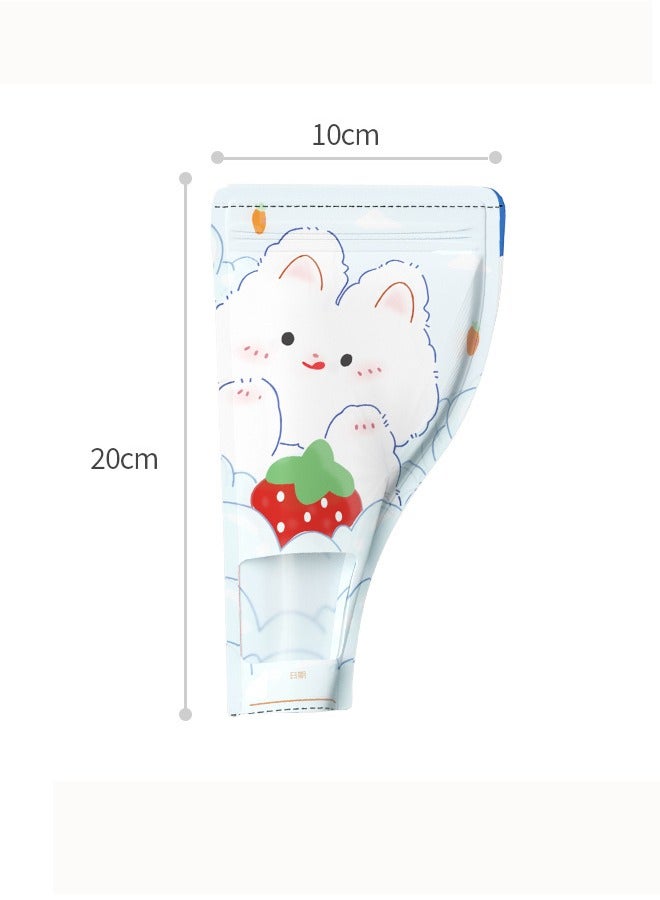 Aissiora 30PCS Baby milk sealed bag Milk powder is divided into bags Convenient milk powder pouches Disposable milk storage bags Baby milk powder is divided into bags - Image 2