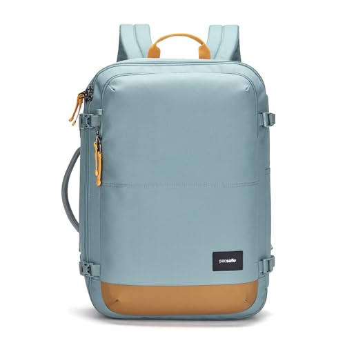 Pacsafe GO Anti Theft 34L Carry-on Backpack, Fresh Mint - Image 1