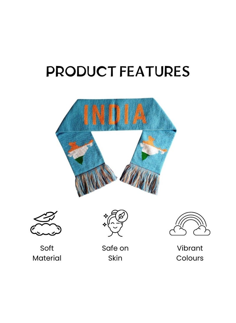 PRINTSHOP4ME India Scarf For Adults–Soft&Stylish Wrap For Women&Men-Ideal For Everyday&Festive Use|Traditional Ethnic Design–For All Seasons  - Image 3