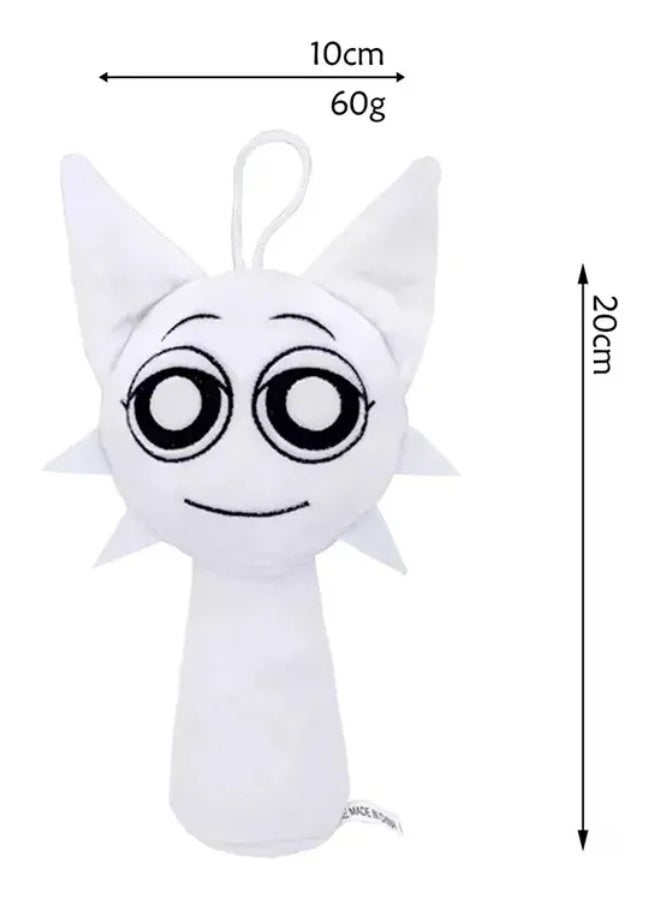 5PCS Sprunki Plush Toys, Sprunky Wenda & Gray Plushies Pillow Stuffed Animal Figure Dolls for Game Fans Gifts for Kids - Image 5