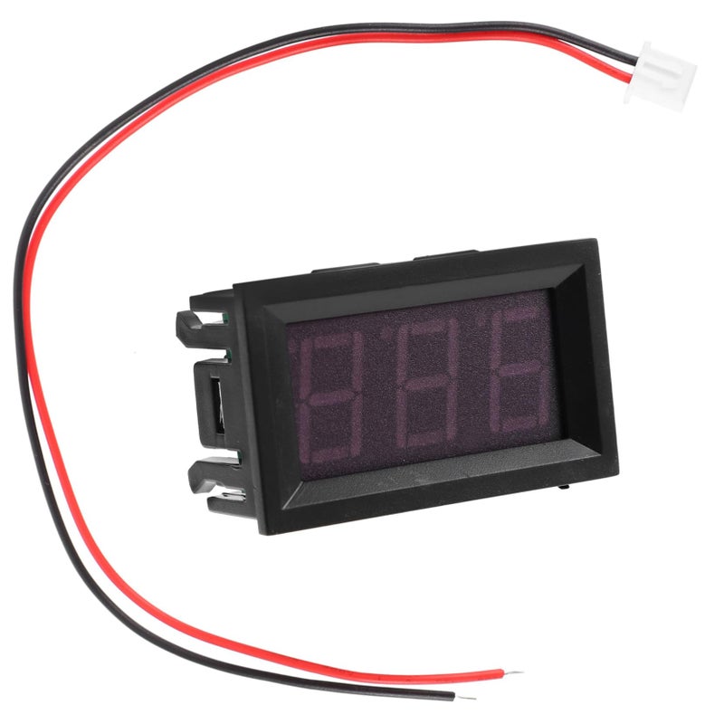 Digital Volt Meter 25 500V LED Display Compact Design Easy Reading Voltage Tester - Image 2