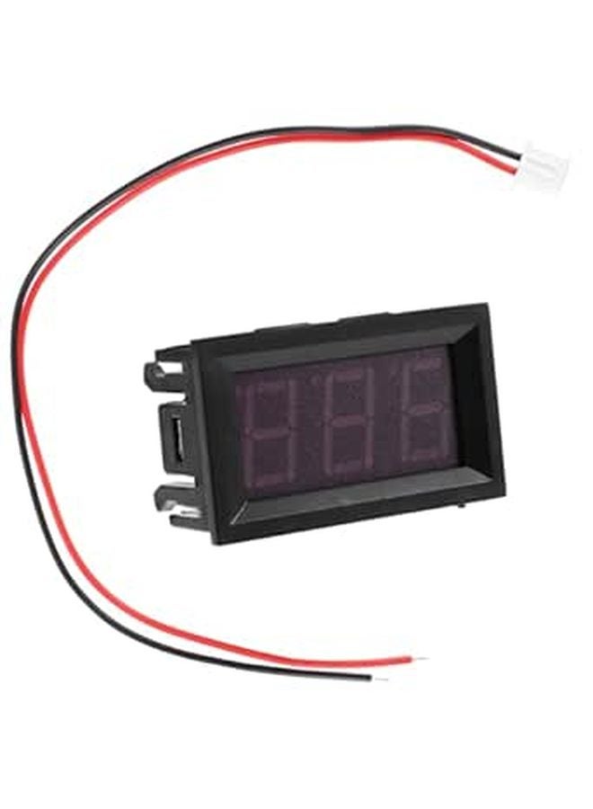 Digital Volt Meter 25 500V LED Display Compact Design Easy Reading Voltage Tester - Image 1
