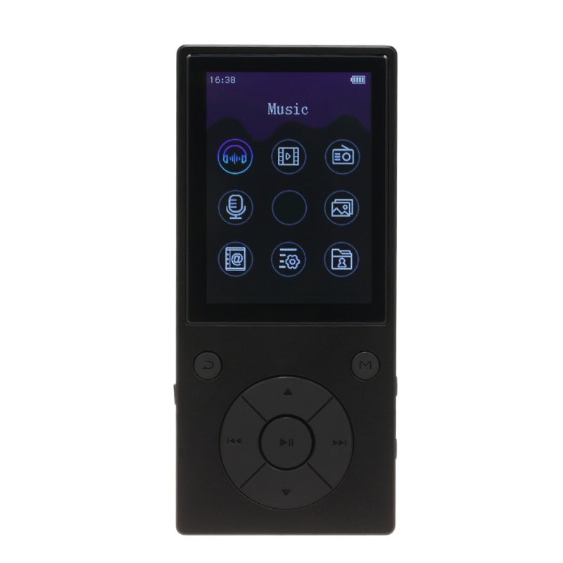 RUIZU D11 8GB MP3 MP4 Player BT Music Player FM Radio Voice Recorder TF Card Slot 3.5mm Earphone Built-in Mic Speaker Support Stopwatch Calendar Alarm Clock Pedometer - Image 1