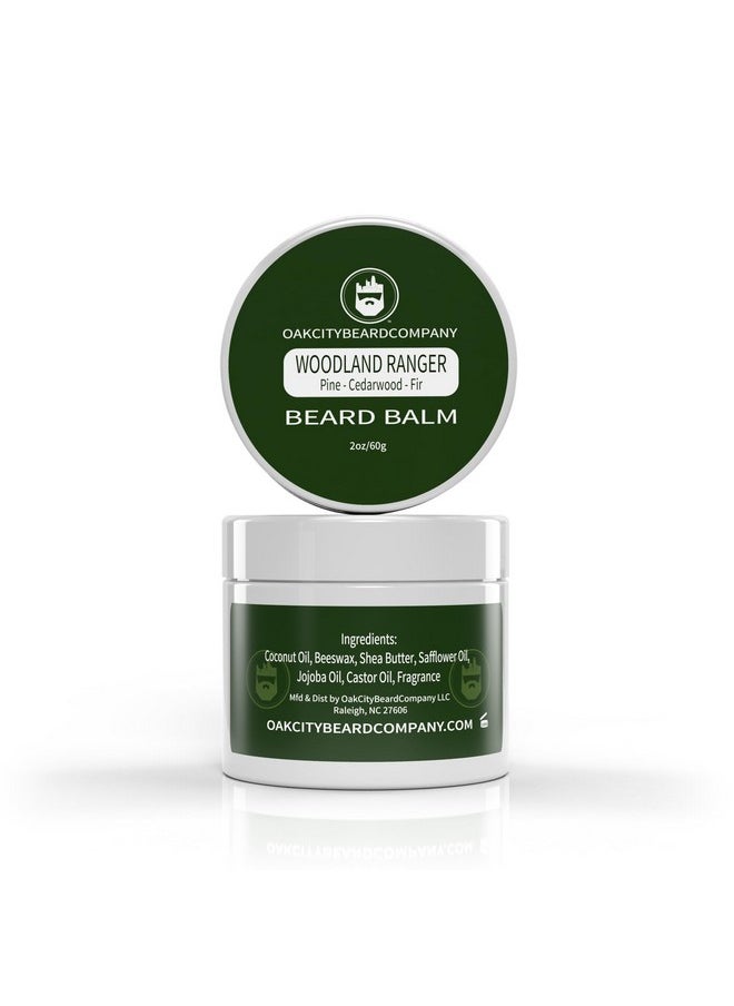 Oak City Beard Company - Oakcitybeardco. - Woodland Ranger - 2 Ounce - Beard Balm - Pine - Cedarwood - Fir - Beard Conditioner - Image 1