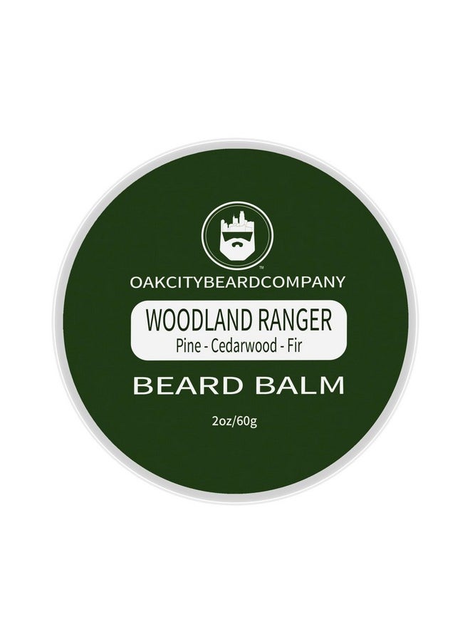 Oak City Beard Company - Oakcitybeardco. - Woodland Ranger - 2 Ounce - Beard Balm - Pine - Cedarwood - Fir - Beard Conditioner - Image 1
