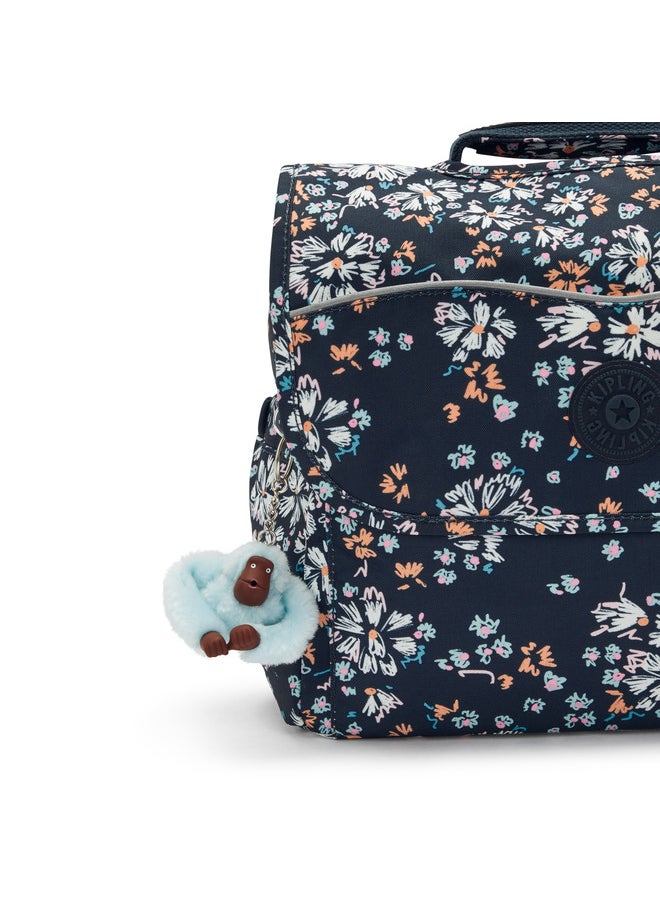 kipling Codie S Flower Field Small School Bag With Adjustable Straps  - Image 5