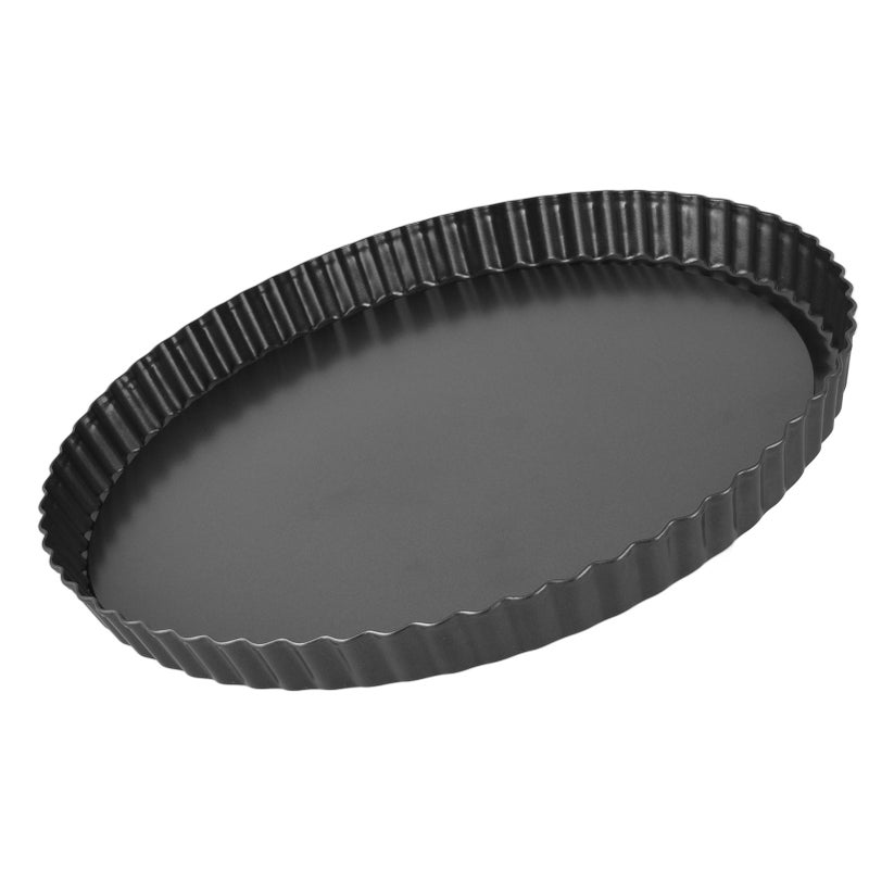 Tart Pan Quiche Pan Thickening Nonstick Deep Baking Dish Pie Plate Mold with Removable Bottom 11 Inch - Image 3