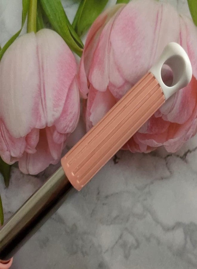 Jilukibo 3 Pack Soft Bristle Bed Sheets Sweeping Cleaning Brush with Long Hand, Counter Duster for Debris Hair Remover Desk Quilt Sofa Furniture (Pink Green Yellow) - Image 4