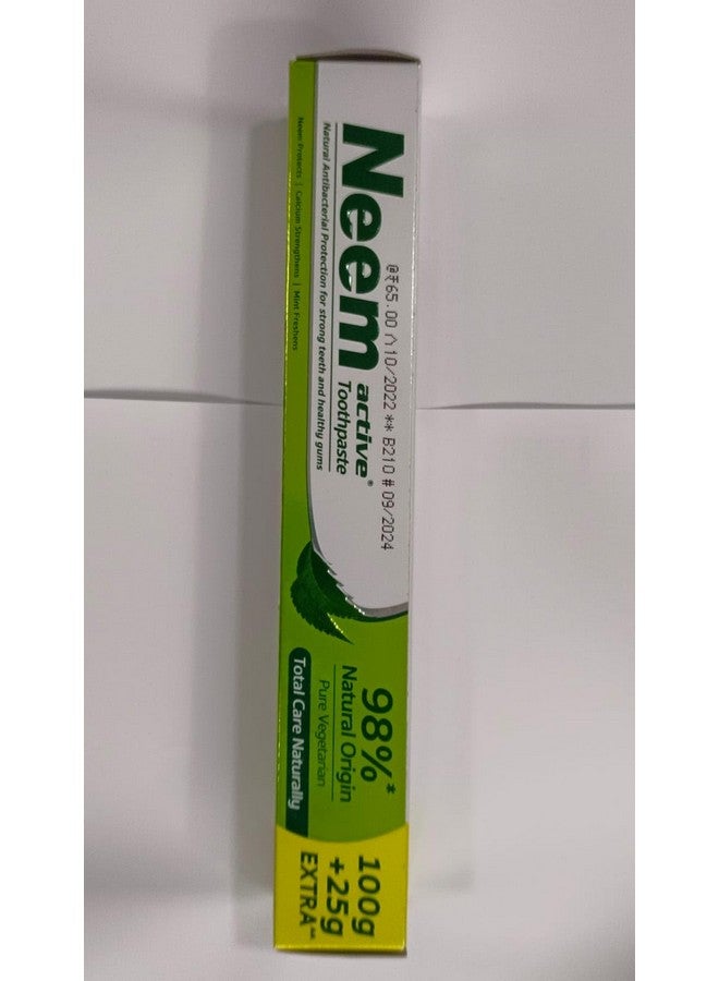 HERBEVER Neem Active Toothpaste 100 Grams Pack of 3 - Image 4