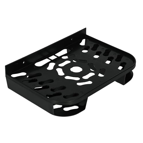RISSACHI Wall Mount Set Top Box Stand | Universal TV Setup Box & Router Stand | Modem Holder | Wall-Mounted Settop Box Shelf for Receiver, WiFi, DVR, Satellite & Media Devices - Image 1