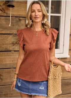 Shein Women Sleeveless Solid Color T-Shirt, Simple Fashion Casual Everyday Wear  - Image 4