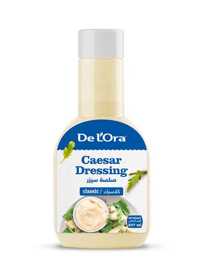 DELORA Salad Dressing Caesar 12X237 Ml - Image 1