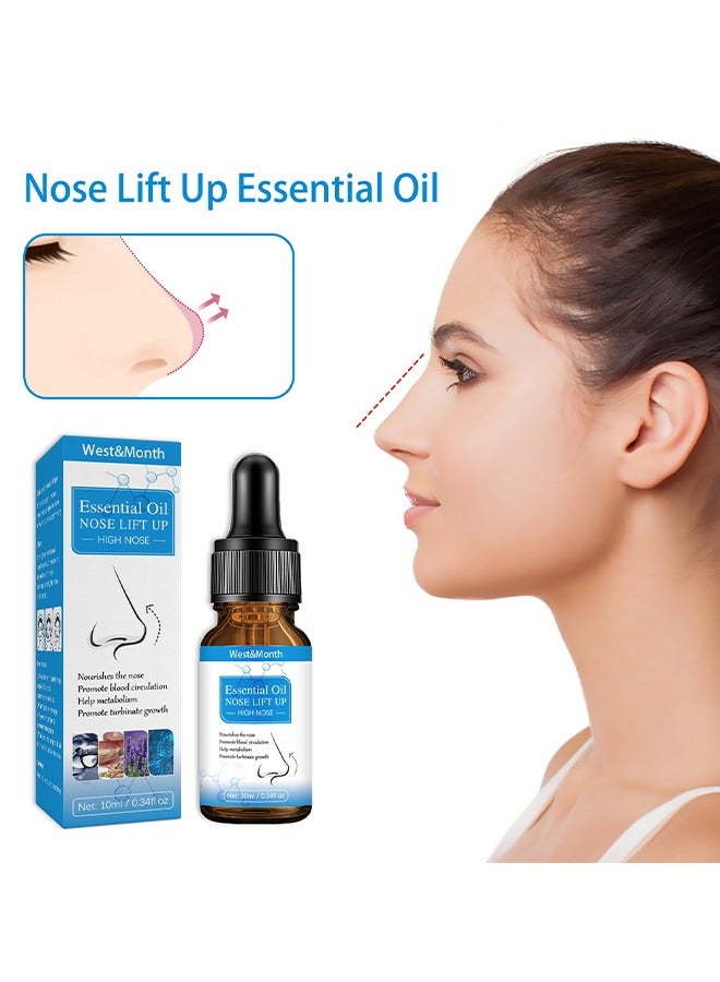 West&Month Nose Essential Oil Up Heighten Rhinoplasty Collagen Firming Moisturizing Perfect Nose Serum Reshape Natural Beauty Skin Care - Image 1