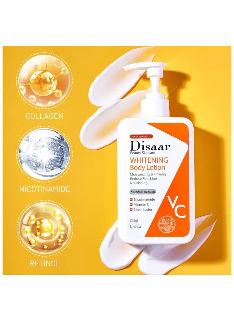 Disaar Disaar whitening body lotion with vitamin C 300 G  - Image 3