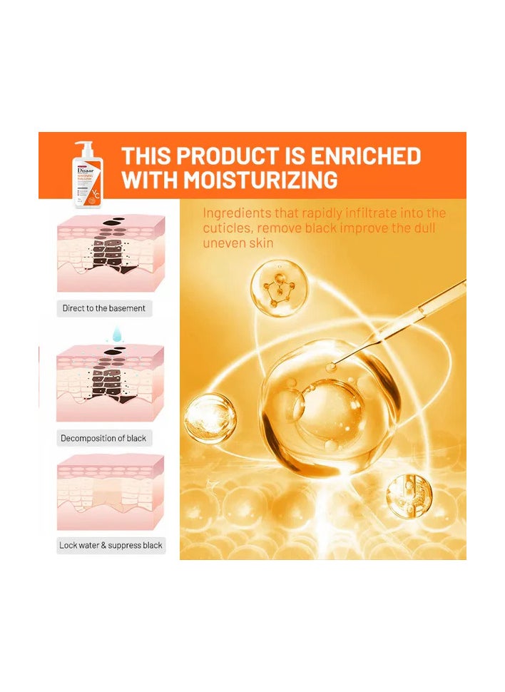Disaar Disaar whitening body lotion with vitamin C 300 G  - Image 4