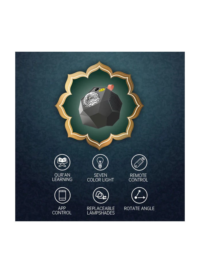 Equantu Galaxy Projector Quran Speaker With remote Control SQ959 - Image 3