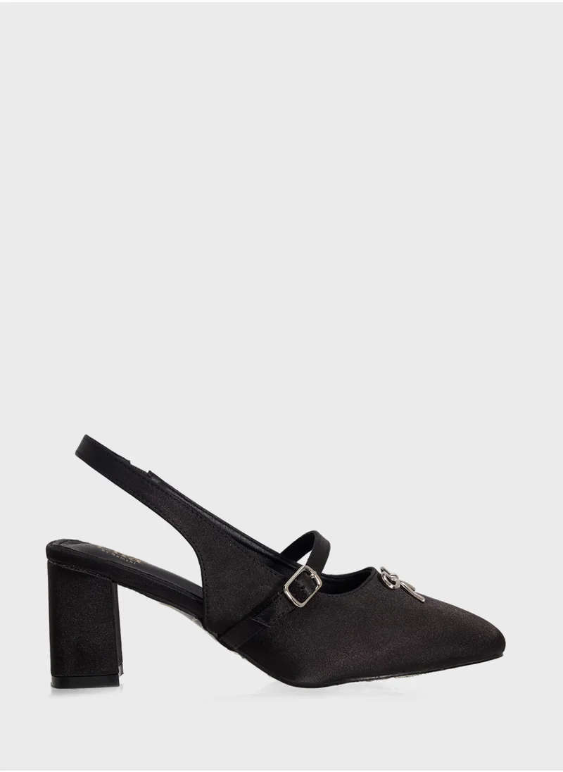 ELLA Mary-Jane Heeled Pump