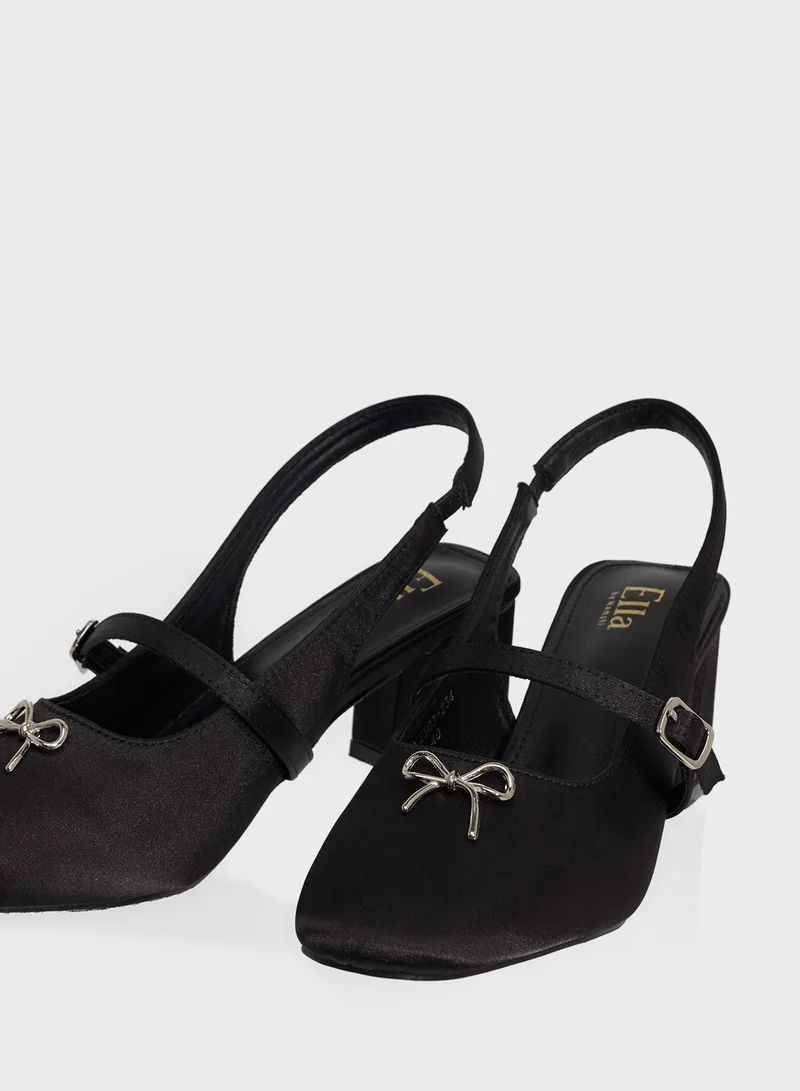 ELLA Mary-Jane Heeled Pump